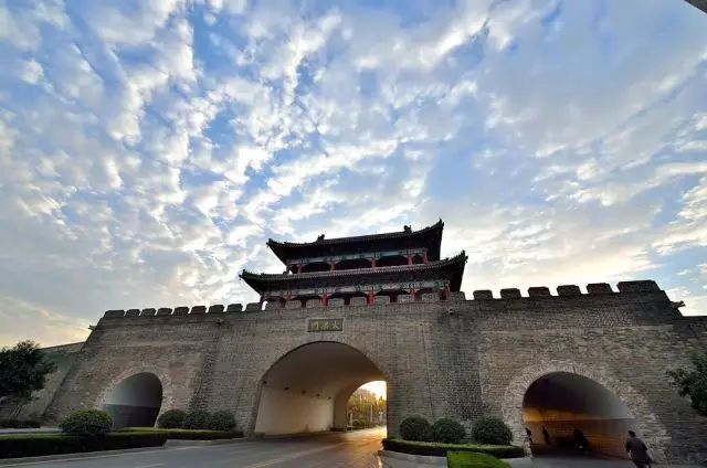 A scenic view of Kaifeng Chengqiang