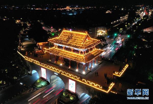A scenic view of Kaifeng Chengqiang