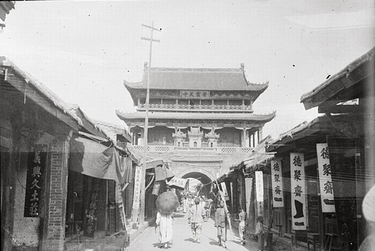 A scenic view of Kaifeng Duangangyizhi