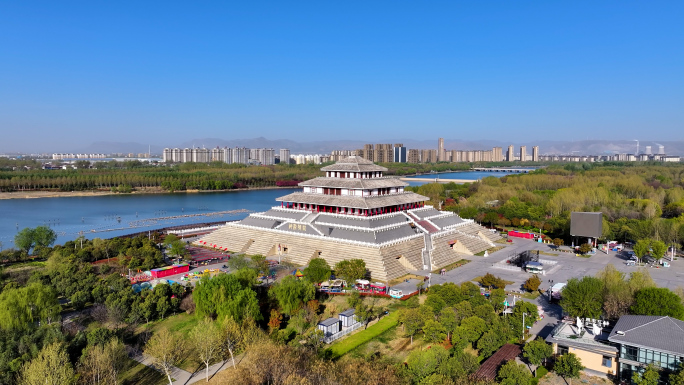 A scenic view of Kaifeng Lutaiyangyizhi