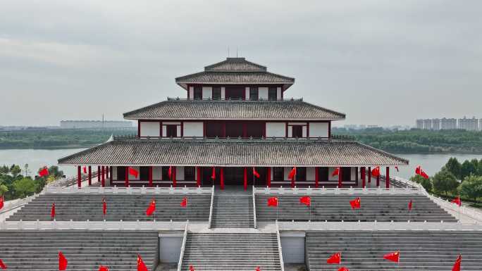 A scenic view of Kaifeng Lutaiyangyizhi