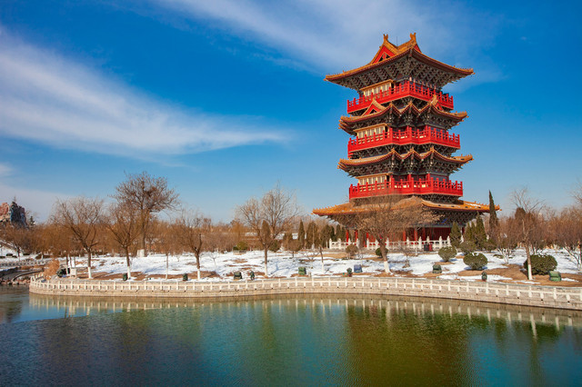 A scenic view of Kaifeng Qixiandayunsita