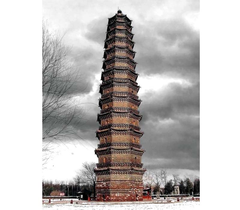 A scenic view of Kaifeng Saita