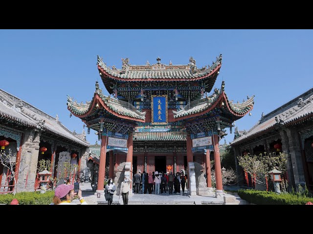 A scenic view of Kaifeng Shanshan'Ganhuiguan