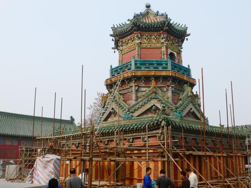A scenic view of Kaifeng Yanqingguan
