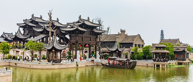 A scenic view of Kaifeng Zhuxianzhenqingzhensi