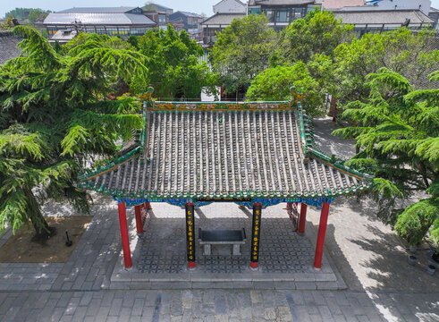 A scenic view of Kaifeng Zhuxianzhenqingzhensi