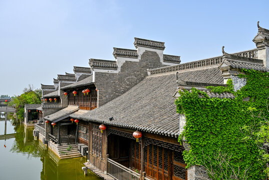 A scenic view of Kaifeng Zhuxianzhenqingzhensi