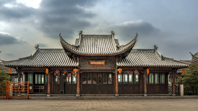 A scenic view of Kaifeng Zhuxianzhenqingzhensi