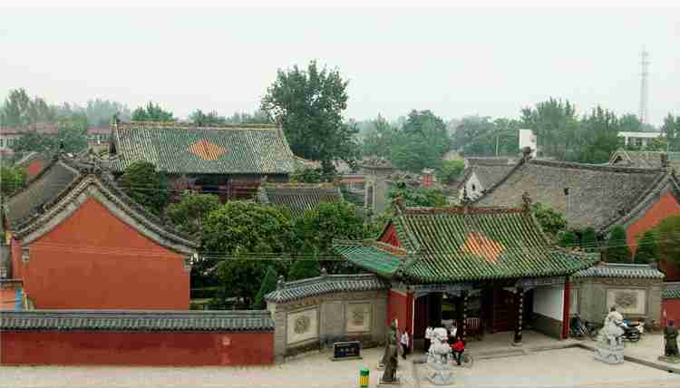 A scenic view of Kaifeng Zhuxianzhenyuefeimiao