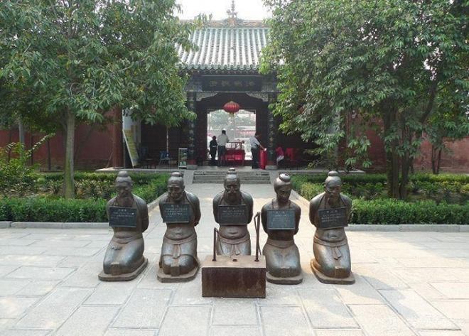 A scenic view of Kaifeng Zhuxianzhenyuefeimiao