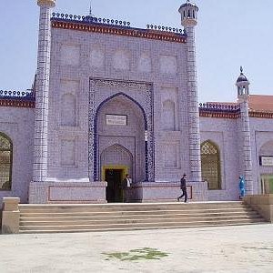 A scenic view of Kashgar Aba Hejia Mazha Mu