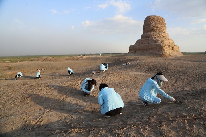 A scenic view of Kashgar Moer Si Yizhi