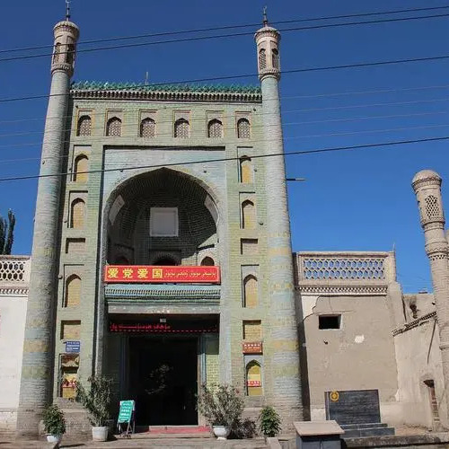 A scenic view of Kashgar Shache Jiaman Qingzhensi
