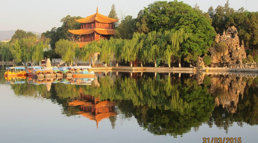 A scenic view of Kunming Daguanlou