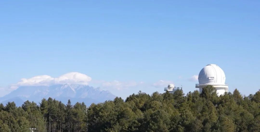 A scenic view of Kunming Fenghuangshan Tianwentai Jindai Jianzhu