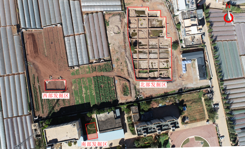 A scenic view of Kunming Hebosuo Yizhi