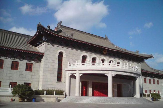 A scenic view of Kunming Kangzhan Shengli Jiniantang