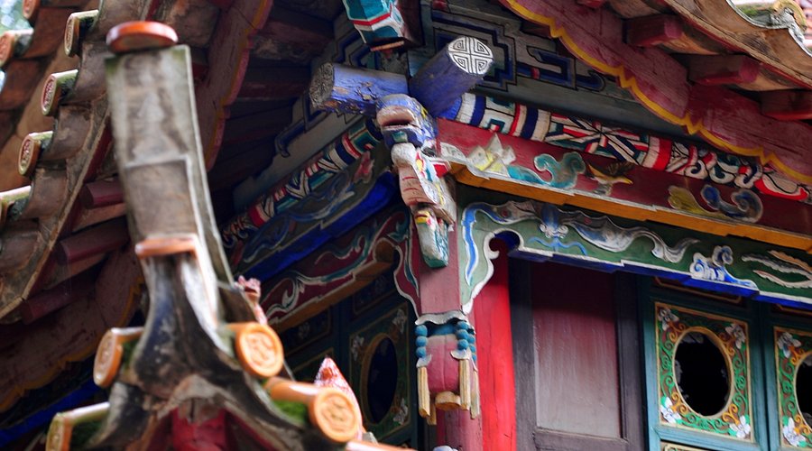 A scenic view of Kunming Qiongzhusi