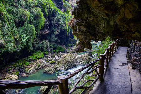 A scenic view of Kunming Wenquan Moya Shikequn