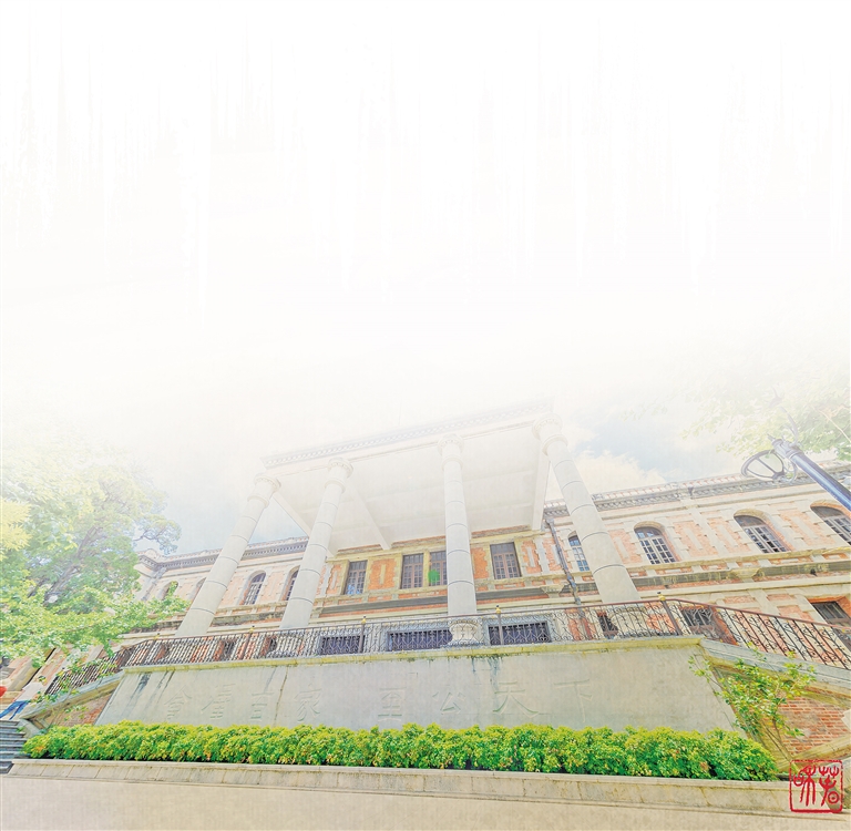 A scenic view of Kunming Yunnan Daxue Huizeyuan