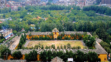A scenic view of Kunming Yunnan Lujun Jiangwutang Jiuzhi