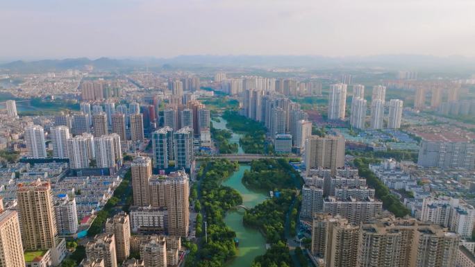 A scenic view of Laibin Wenhuita