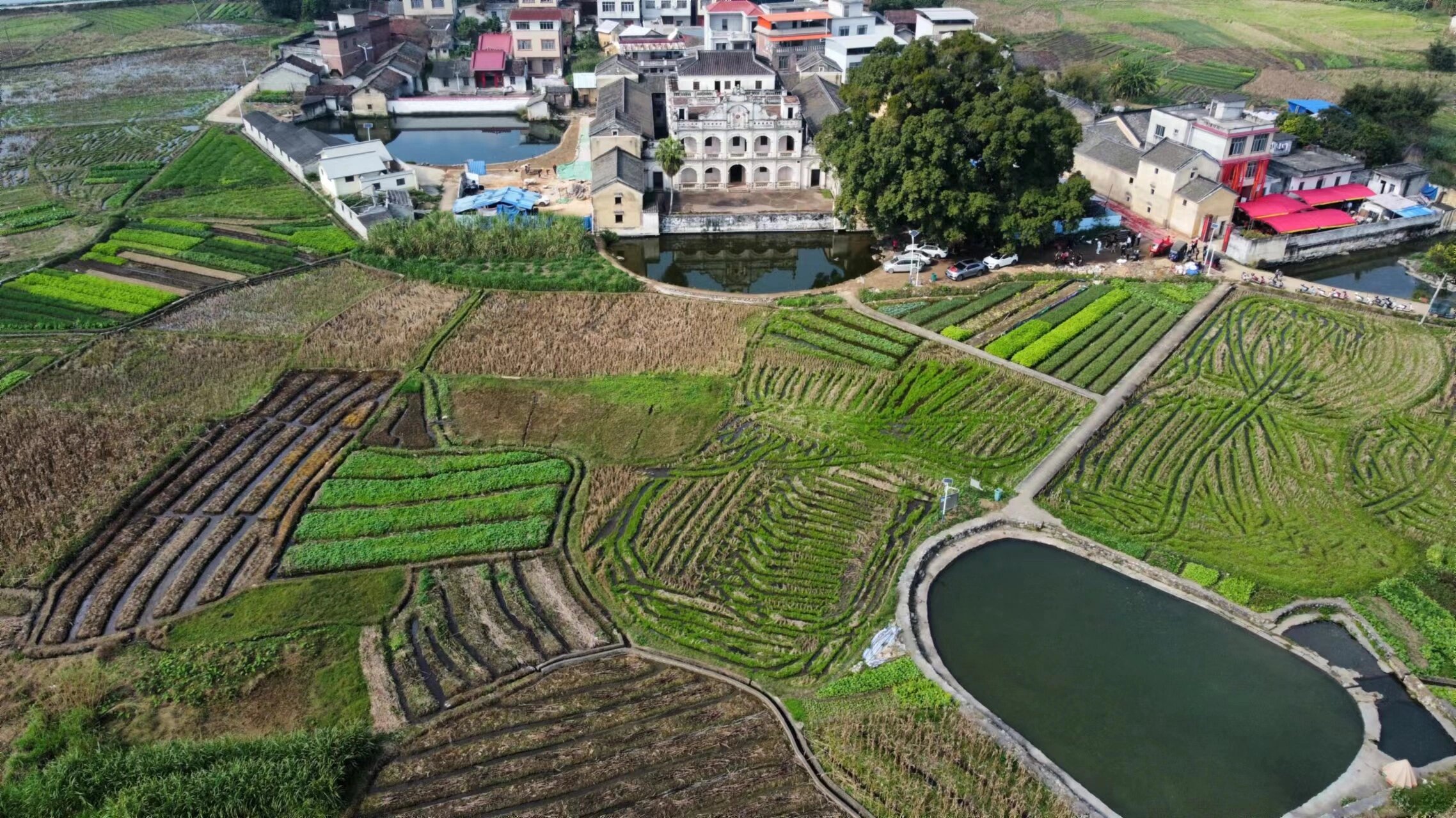 A scenic view of Laibin Wuxuan Guoshi Zhuangyuan