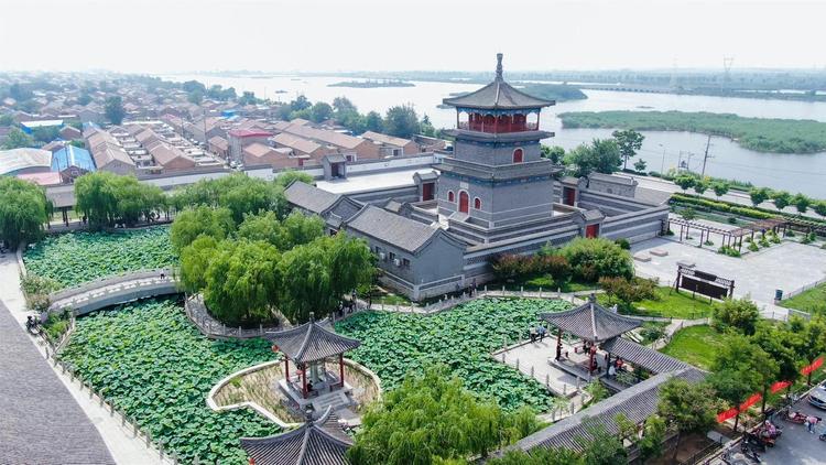 A scenic view of Langfang Bianguan Tunnel Site