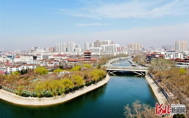 A scenic view of Langfang Grand Canal