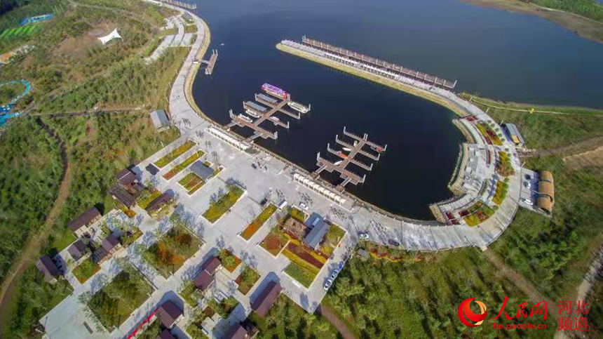 A scenic view of Langfang Grand Canal