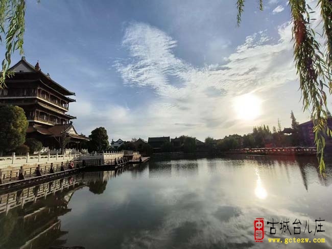 A scenic view of Langfang Grand Canal