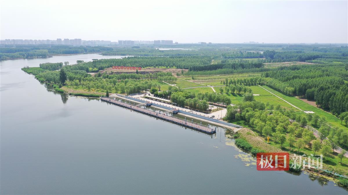 A scenic view of Langfang Grand Canal