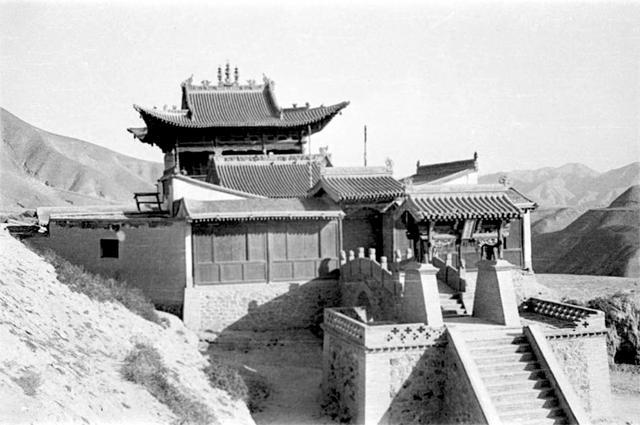 A scenic view of Lanzhou Fu Chenghuangmiao