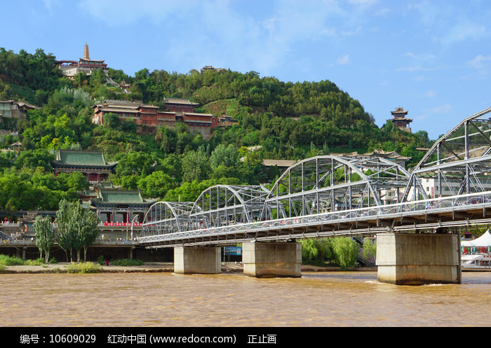 A scenic view of Lanzhou Huanghe Tieqiao