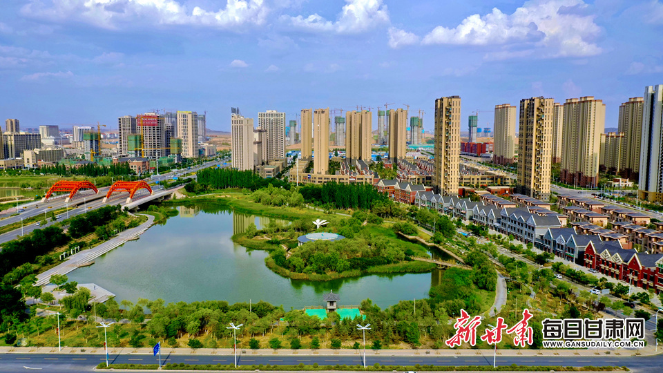 A scenic view of Lanzhou Jintianguan