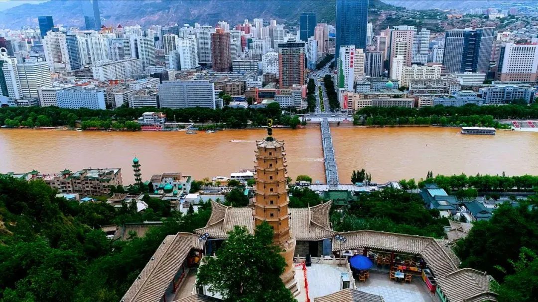 A scenic view of Lanzhou Jintianguan