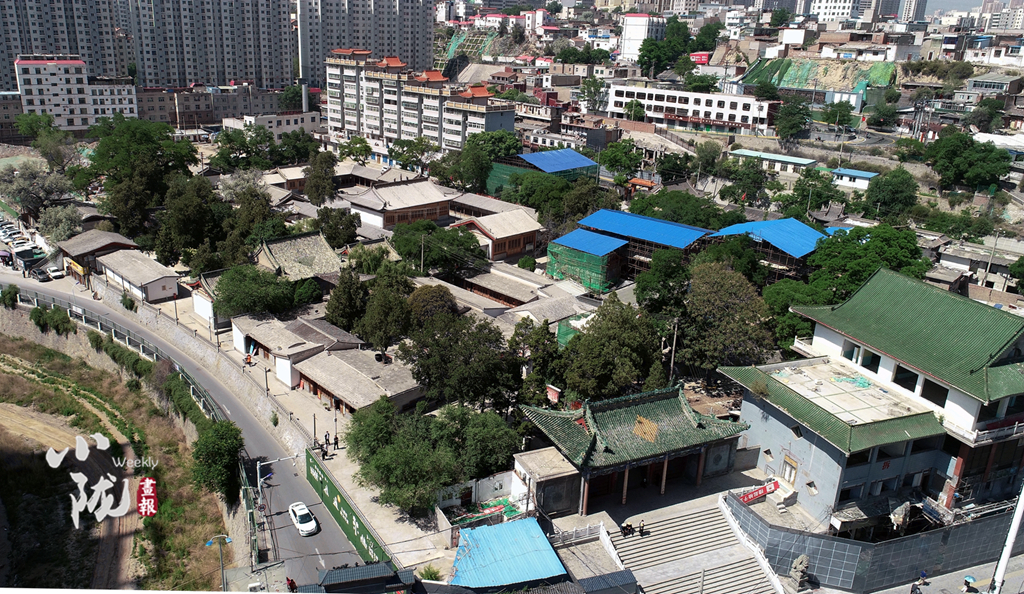 A scenic view of Lanzhou Jintianguan