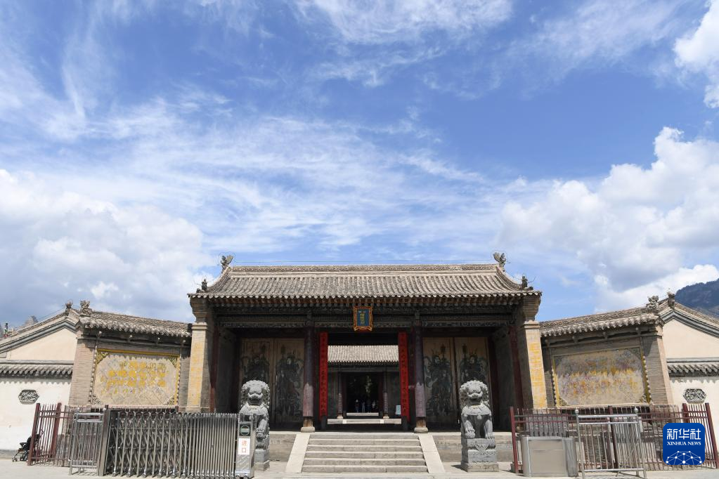 A scenic view of Lanzhou Lu Tusi Yamen Jiuzhi