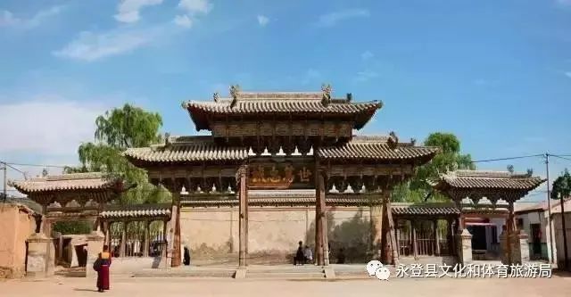 A scenic view of Lanzhou Lu Tusi Yamen Jiuzhi