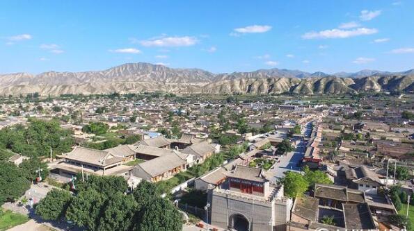 A scenic view of Lanzhou Qingcheng Guminju