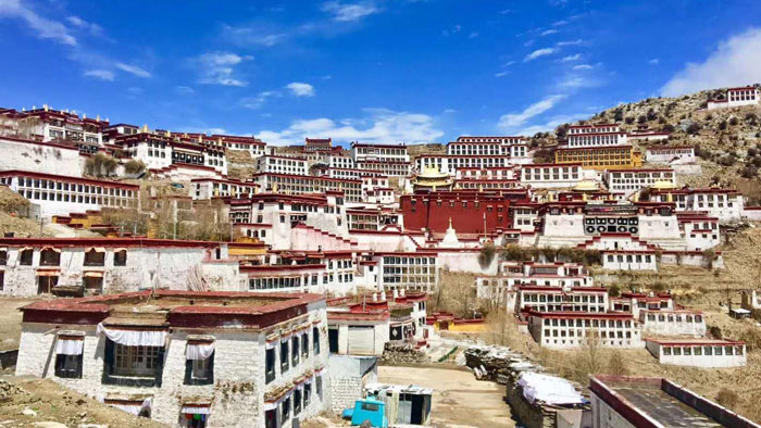 A scenic view of Lasa Gadansi