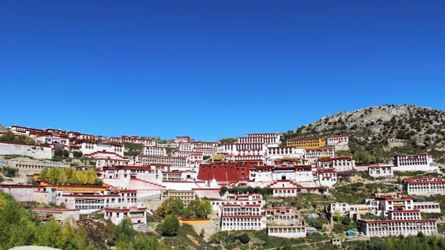 A scenic view of Lasa Gadansi