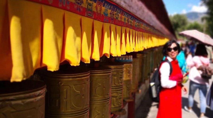 A scenic view of Lasa Xiaozhaosi