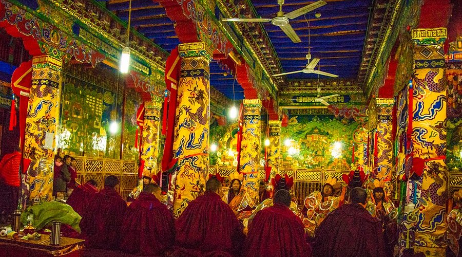 A scenic view of Lasa Xiaozhaosi