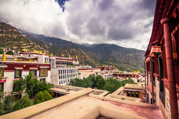 A scenic view of Lasa Zhebangsi