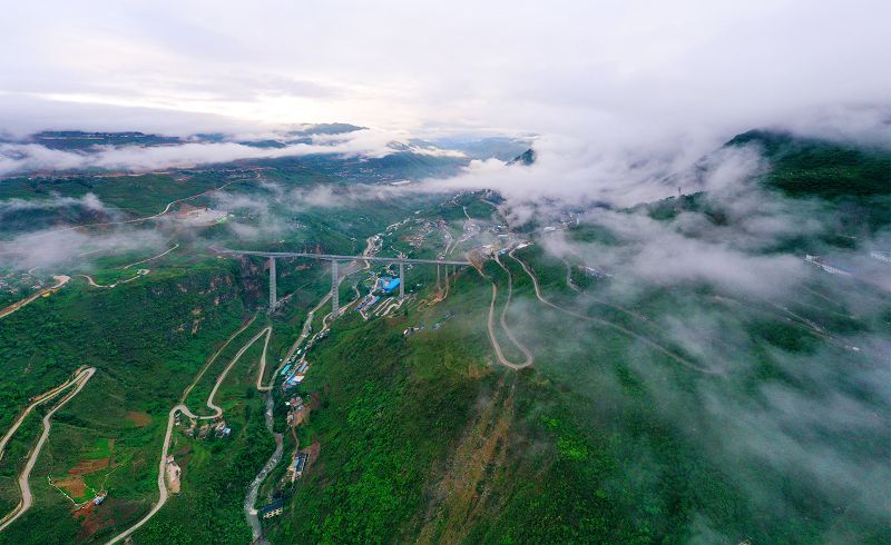 A scenic view of Liangshan Chamagudao