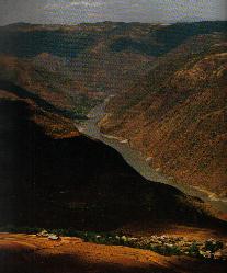 A scenic view of Liangshan Chamagudao