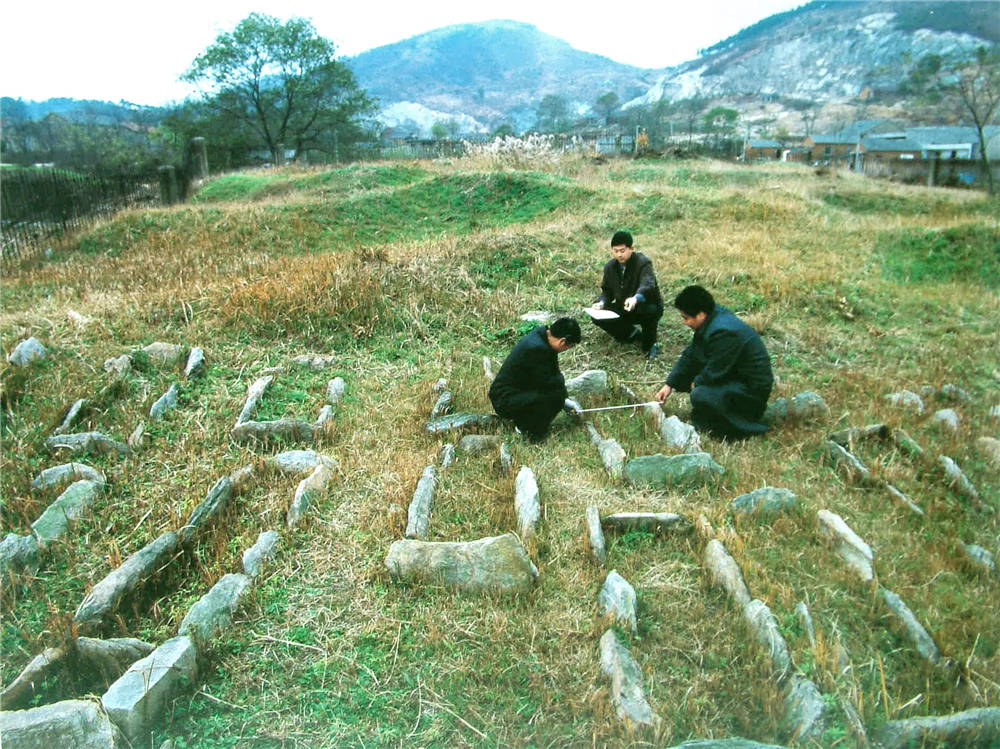 A scenic view of Lianyungang Dayishan Shiguan Mu
