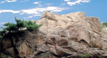 A scenic view of Lianyungang Kongwangshan Moya Zaoxiang